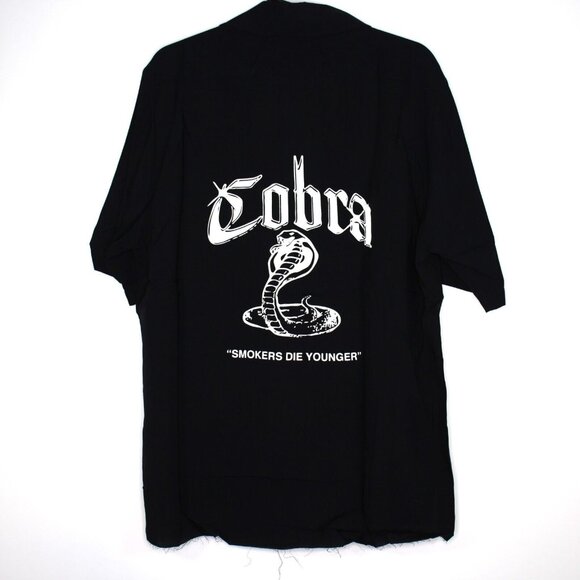 Rhude Mens Small Oversized Racing Logo Button Up Hawaiian Shirt NEW RARE R1656 - Picture 2 of 11